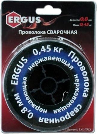 Проволока сварочная нержавеющая QUATTRO ELEMENTI 0,8 мм,  0,45 кг, блистер 770-407