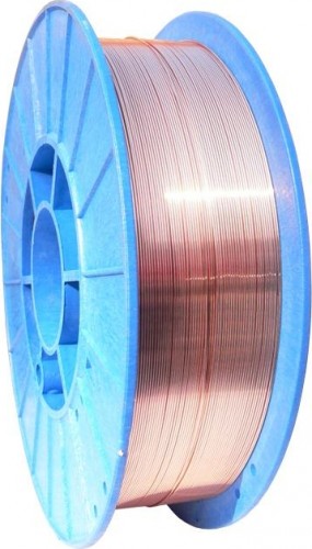 Проволока сварочная омедненная 0,8мм СВ08Г2С 5кг Ц0034347