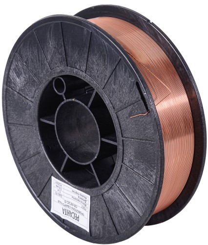 Проволока сварочная омедненная Ресанта 0,8 мм 5 кг, СВ-08Г2С 71/6/53