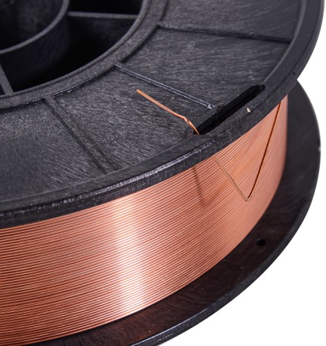 Проволока сварочная омедненная Ресанта 0,8 мм 5 кг, СВ-08Г2С 71/6/53 - изображение 2