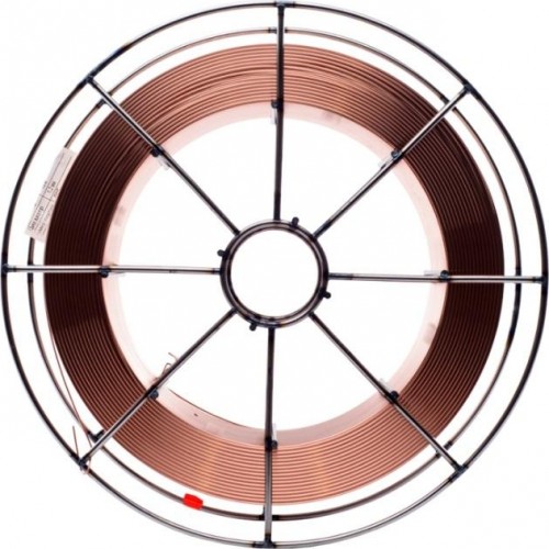 Проволока сварочная омедненная Ресанта СВ-08Г2С ф1,2 мм катушка 15кг 71/6/90 - изображение 2