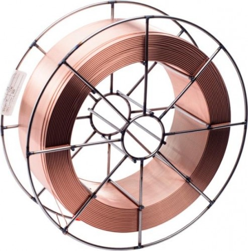 Проволока сварочная омедненная Ресанта СВ-08Г2С ф1,2 мм катушка 15кг 71/6/90