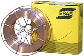 Проволока сварочная омедненная ESAB Св-08Г2С 1,0мм 18кг 2323106710 2323106710