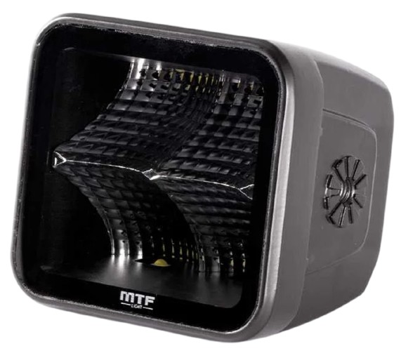 Прожектор автомобильный MTF LIGHT STYLE ECE R10 12-36V, 20W, 1400lm, квадратный WH20S - изображение 2
