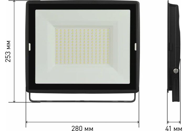 Прожектор ЭРА LPR-023-0-65K-150 6500К 12000лм IP65, светодиодный уличный Б0052027 - изображение 4