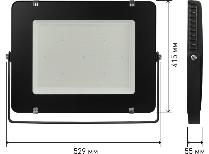 Прожектор ЭРА LPR-023-0-65K-300 6500К 24000лм IP65, светодиодный уличный Б0050955 - изображение 4