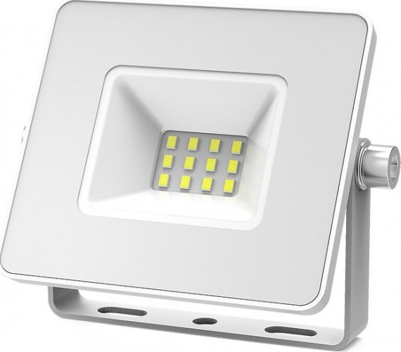 Прожектор GAUSS Elementary 10w 850lm 6500k 200-240v ip65 белый led 613120310