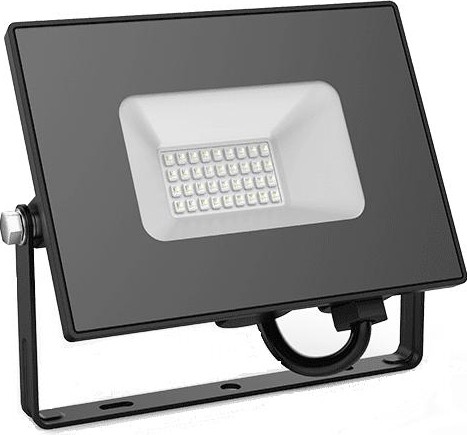 Прожектор GAUSS Elementary 20w 1400lm зеленого свечения 175-265v ip65 черный  613100620