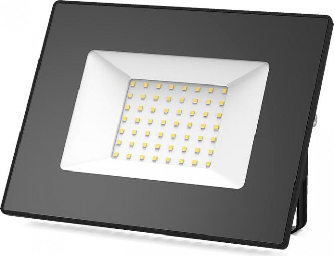 Прожектор GAUSS Elementary 50w 4450lm 3000к 200-240v ip65 черный led 613527150