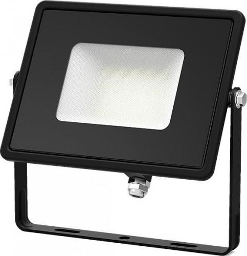 Прожектор GAUSS Qplus 10w 1000lm 6500k 200-240v ip65 черный led 613511310