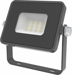 Прожектор GAUSS Qplus 10w 850lm 6500k 200-240v ip65 графитовый led 690511310