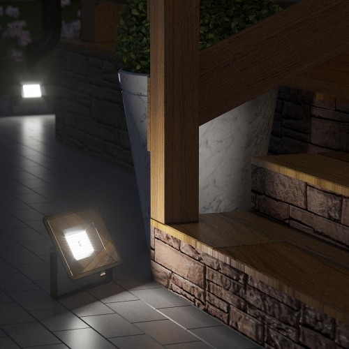 Прожектор GAUSS Qplus 50w 4250lm 6500k 200-240v ip65 графитовый led 690511350 - изображение 4