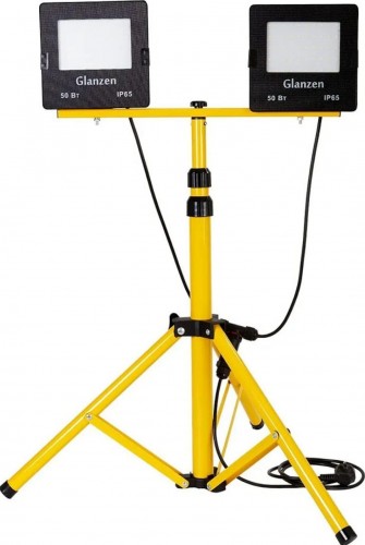 Прожектор GLANZEN FAD-0025-2X50 Вт на штативе светодиодный FAD-0025-2X50