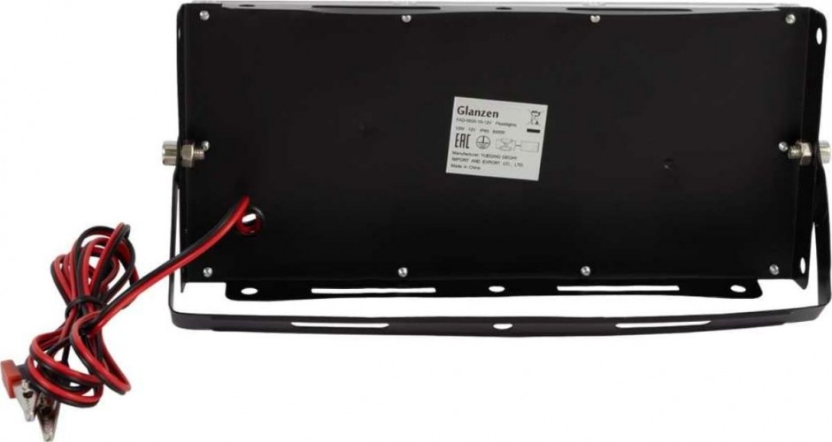Прожектор GLANZEN FAD-0030-10-12V светодиод. с зажимами "крокодил" - изображение 5