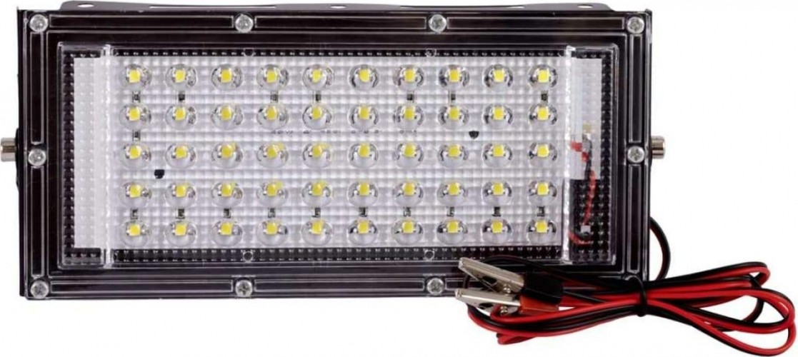 Прожектор GLANZEN FAD-0030-10-12V светодиод. с зажимами "крокодил" - изображение 4