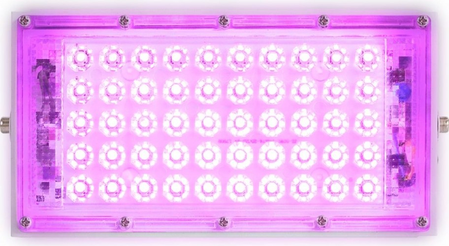 Прожектор GLANZEN Фито 50Вт FAD-0030-50-FITO светодиодный для растений FAD-0030-50-FITO - изображение 2