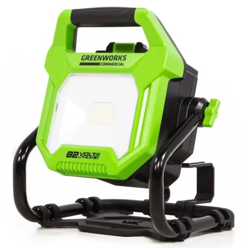 Прожектор GREENWORKS 3504007 LED с гибридным питанием, 82V / 220V, без АКБ и ЗУ