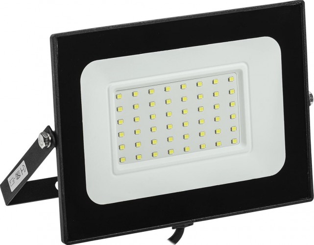 Прожектор IEK СДО 06-50 IP65 4000K черный LPDO601-50-40-K02