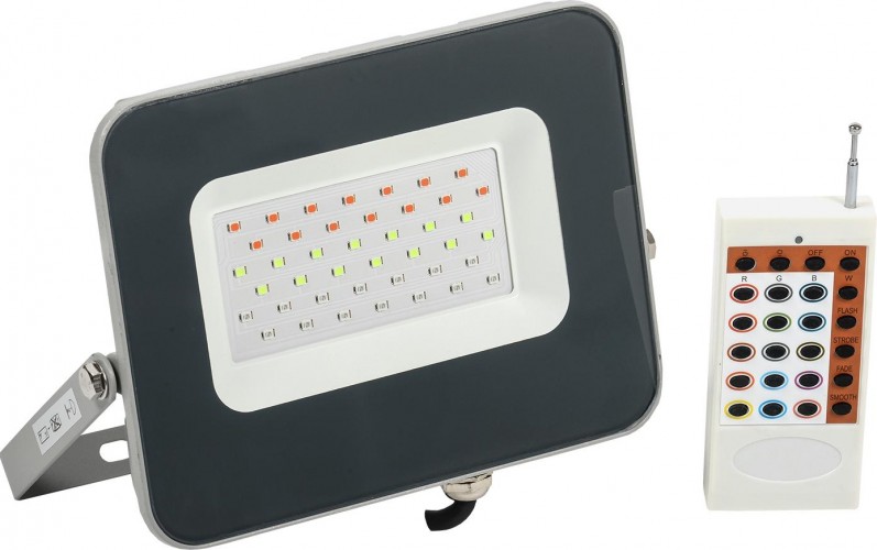 Прожектор IEK СДО 07-30RGB IP65 multicolor LPDO7RGB-01-30-K03