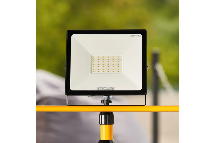 Прожектор REXANT 605-005 светодиодный СДО 100Вт 8000Лм 6500К холодный свет - изображение 4