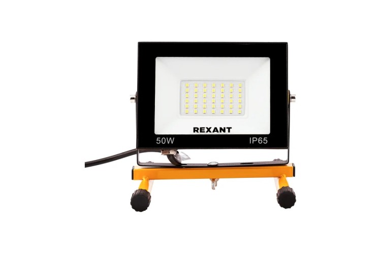Прожектор REXANT 605-022 СДО-EXPERT 50Bт 4000Лм 6500К шнур 2м и евровилка - изображение 2