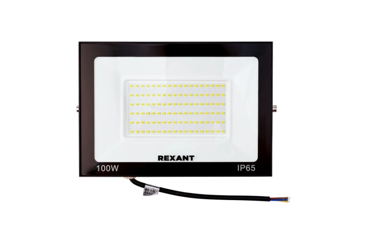 Прожектор REXANT 605-034 светодиодный СДО 100Вт 8000Лм 4000К нейтральный св - изображение 2