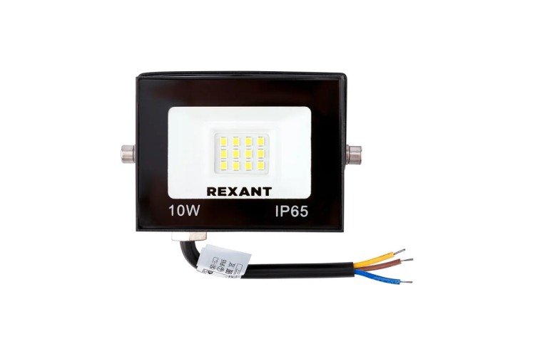 Прожектор REXANT 605-036 светодиодный СДО 10Вт 800Лм 4000К нейтральный свет - изображение 2