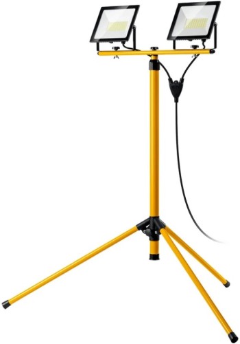 Прожектор STAYER 2х50Вт, 6500К IP65, 1.6 м светодиодные на штативе  56925-2-50