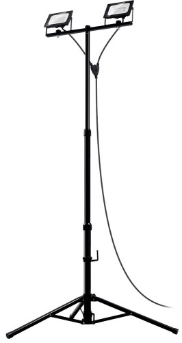 Прожектор ЗУБР ПСК 30х2 2х30Вт 6500К IP65, 1.6м светодиодный на штативе 57145-2-30 - изображение 2