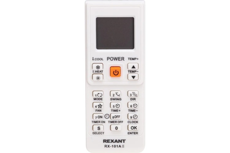 Пульт для кондиционеров REXANT 38-0103 универсальный RX-101AII