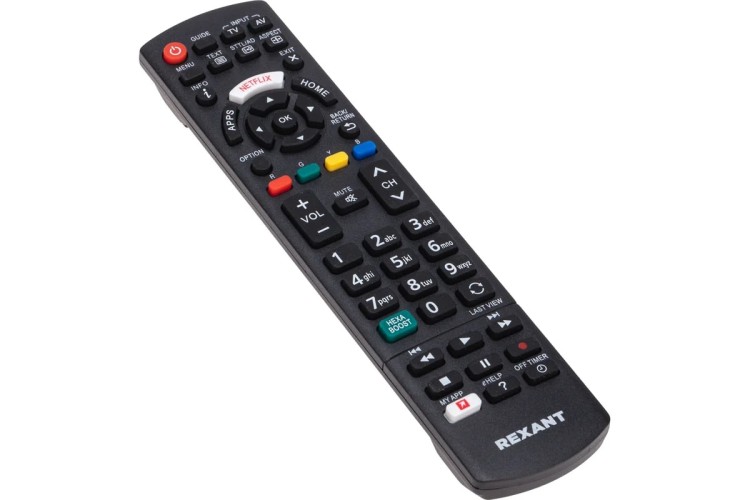 Пульт для телевизора REXANT 38-0008 универсальный Panasonic - изображение 3