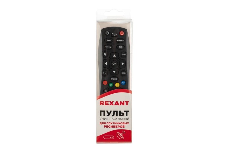 Пульт REXANT 38-0009 универсальный для ресивера - изображение 5