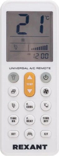 Пульт REXANT 38-0105 универсальный для кондиционеров (RX-102AII)
