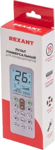 Пульт REXANT 38-0105 универсальный для кондиционеров (RX-102AII) - изображение 5