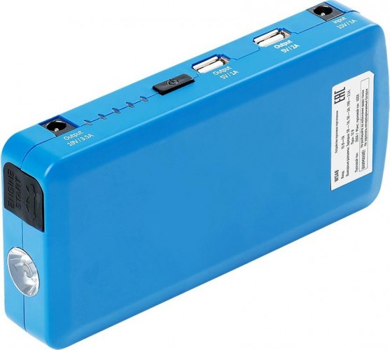 Пусковое устройство NORDBERG WSA8 портативное 5/12v, емкость 8 aч ЦБ-00016465 - изображение 3