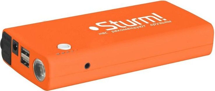 Пусковое устройство Sturm BC1214 многофункц. автономное 14000мач, до 600а