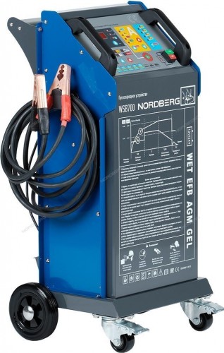 Пускозарядное устройство NORDBERG WSB700 интеллектуальное 12/24V макс ток 700A ЦБ-00015853 - изображение 4