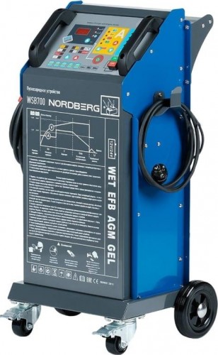 Пускозарядное устройство NORDBERG WSB700 интеллектуальное 12/24V макс ток 700A ЦБ-00015853