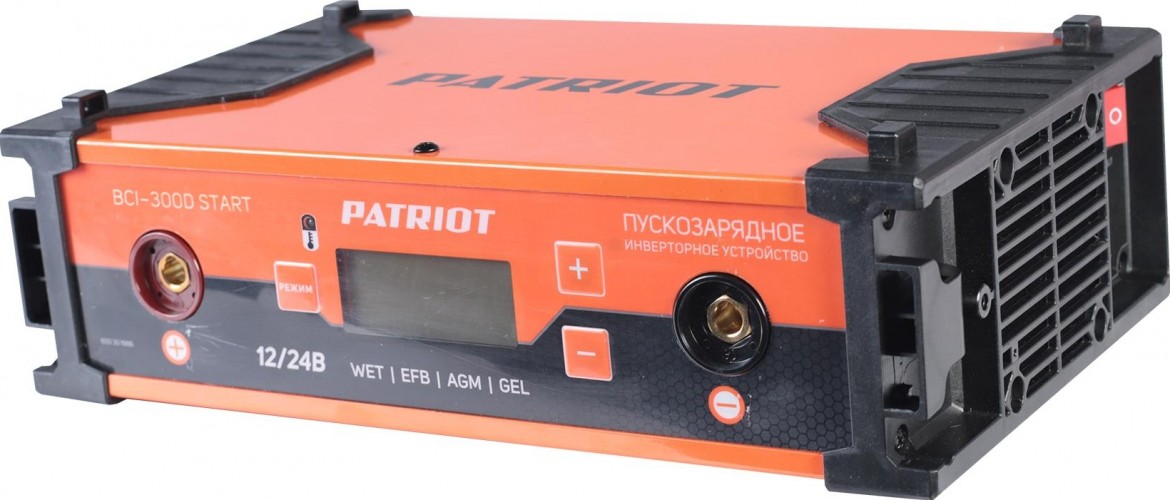 Пускозарядное устройство PATRIOT BCI-300D-Start инверторное 650301953 - изображение 2