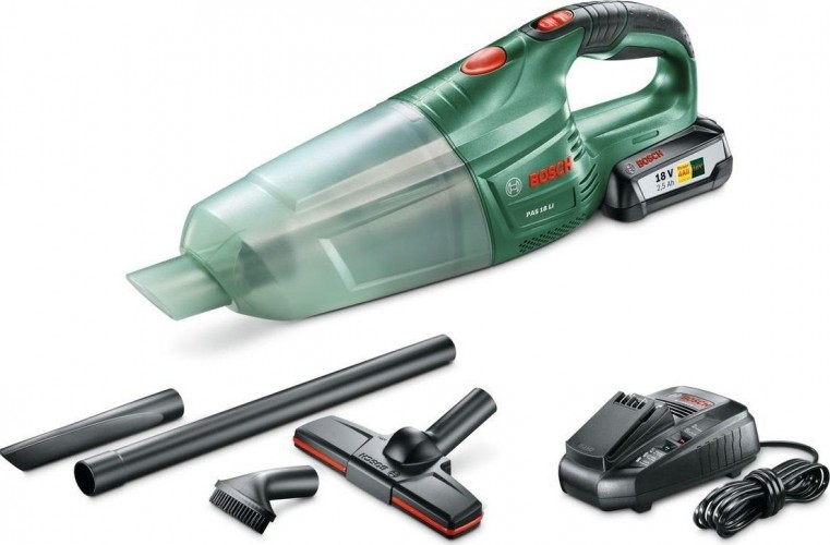 Пылесос аккумуляторный BOSCH PAS 18 LI  Set 06033B9002 - изображение 4