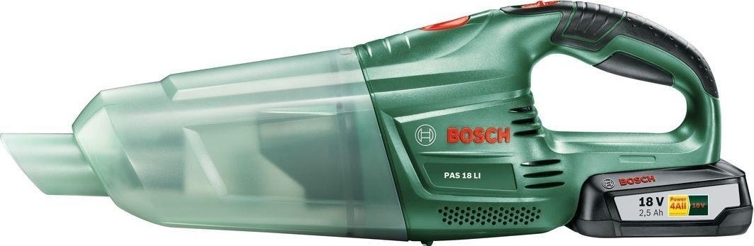 Пылесос аккумуляторный BOSCH PAS 18 LI  Set 06033B9002 - изображение 2