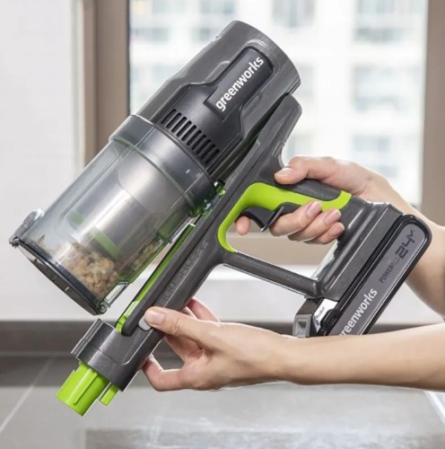 Пылесос аккумуляторный GREENWORKS 4701407UB вертикальный - изображение 3