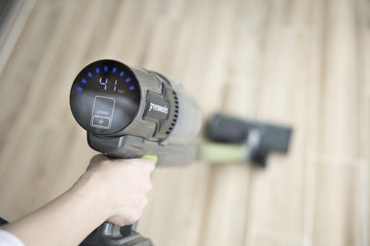 Пылесос аккумуляторный GREENWORKS GD24SV без АКБ иЗ/У 4701407 - изображение 5