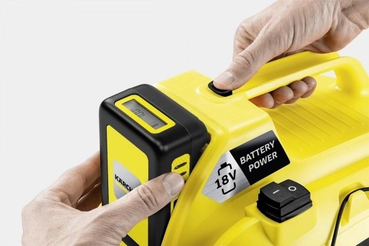 Пылесос аккумуляторный KARCHER WD 1 Compact Battery без АКБ и З/У 1.198-300.0 - изображение 5