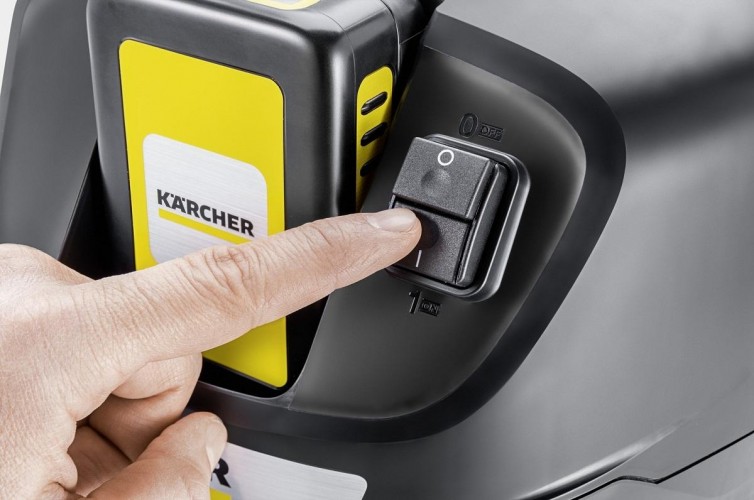 Пылесос аккумуляторный KARCHER AD 2 Battery для золы,  без АКБ и З/У 1.348-300.0 - изображение 5