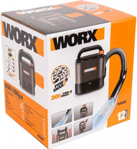 Пылесос аккумуляторный Worx WX030.1 без АКБ и ЗУ WX030.9 - изображение 5