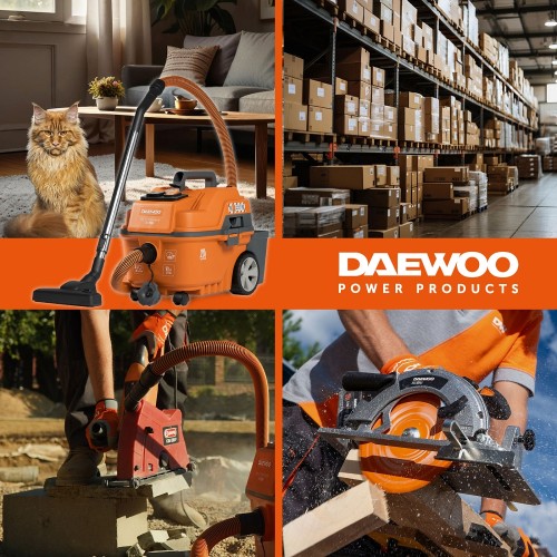 Пылесос для строительных работ DAEWOO DAVC 2000S c розеткой - изображение 2