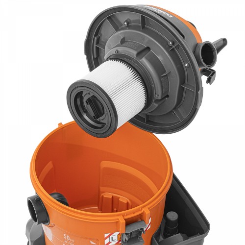 Пылесос для строительных работ DAEWOO DAVC 2014S c розеткой - изображение 3