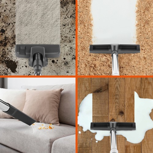 Пылесос для строительных работ DAEWOO DAVC 2000S c розеткой - изображение 5