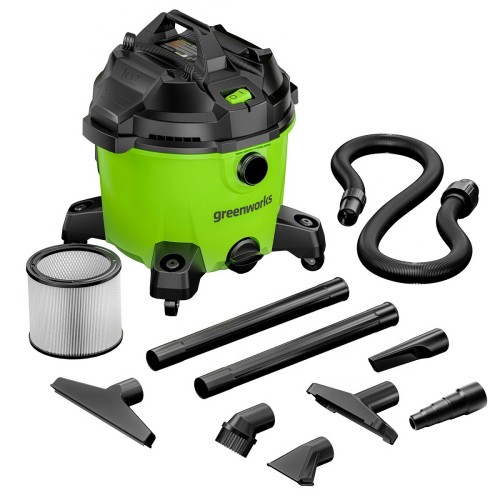 Пылесос GREENWORKS G120WDV строительный 4701207